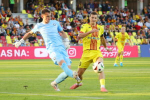 25.09.2024. Kielce. Mecz pierwszej rundy piłkarskiego Pucharu Polski: Korona Kielce - Stal Mielec / Fot. Wiktor Taszłow - Radio Kielce