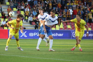 25.09.2024. Kielce. Mecz pierwszej rundy piłkarskiego Pucharu Polski: Korona Kielce - Stal Mielec / Fot. Wiktor Taszłow - Radio Kielce