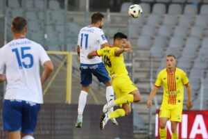 25.09.2024. Kielce. Mecz pierwszej rundy piłkarskiego Pucharu Polski: Korona Kielce - Stal Mielec / Fot. Wiktor Taszłow - Radio Kielce