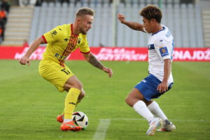 25.09.2024. Kielce. Mecz pierwszej rundy piłkarskiego Pucharu Polski: Korona Kielce - Stal Mielec / Fot. Wiktor Taszłow - Radio Kielce