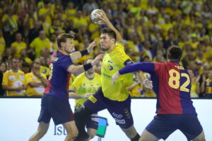 25.09.2024. Kielce. Mecz 3. kolejki Ligi Mistrzów: Industria Kielce - FC Barcelona / Fot. Wiktor Taszłow - Radio Kielce