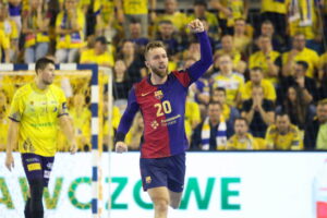 25.09.2024. Kielce. Mecz 3. kolejki Ligi Mistrzów: Industria Kielce - FC Barcelona / Fot. Wiktor Taszłow - Radio Kielce