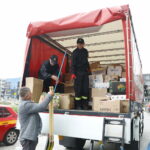 Sprzed urzędu wojewódzkiego wyruszył kolejny transport darów dla powodzian