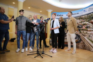 27.09.2024. Kielce. Oficjalna prezentacja nowego zastępcy prezydenta Kielc / Fot. Wiktor Taszłow - Radio Kielce