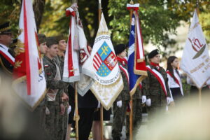 27.09.2024. Kielce. Wojewódzkie Obchody 85. Rocznicy Powstania Polskiego Państwa Podziemnego / Fot. Wiktor Taszłow - Radio Kielce