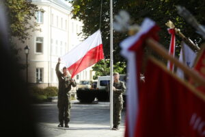 27.09.2024. Kielce. Wojewódzkie Obchody 85. Rocznicy Powstania Polskiego Państwa Podziemnego / Fot. Wiktor Taszłow - Radio Kielce