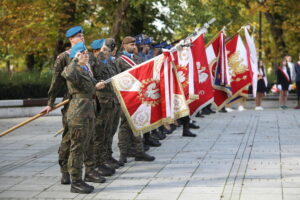 27.09.2024. Kielce. Wojewódzkie Obchody 85. Rocznicy Powstania Polskiego Państwa Podziemnego / Fot. Wiktor Taszłow - Radio Kielce