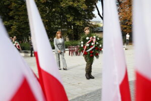 27.09.2024. Kielce. Wojewódzkie Obchody 85. Rocznicy Powstania Polskiego Państwa Podziemnego / Fot. Wiktor Taszłow - Radio Kielce