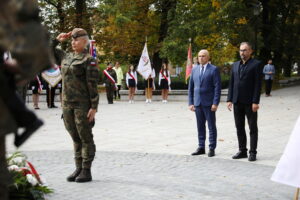 27.09.2024. Kielce. Wojewódzkie Obchody 85. Rocznicy Powstania Polskiego Państwa Podziemnego / Fot. Wiktor Taszłow - Radio Kielce