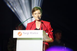 03.09.2024. Kielce. Targi Kielce. Rozpoczęcie targów MSPO. Na zdjęciu: Agata Wojda - prezydent Kielc / Fot. Wiktor Taszłow - Radio Kielce