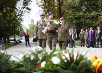 27.09.2024. Kielce. Wojewódzkie Obchody 85. Rocznicy Powstania Polskiego Państwa Podziemnego / Fot. Wiktor Taszłow - Radio Kielce