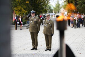 27.09.2024. Kielce. Wojewódzkie Obchody 85. Rocznicy Powstania Polskiego Państwa Podziemnego / Fot. Wiktor Taszłow - Radio Kielce