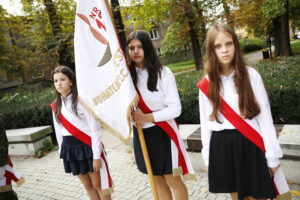 27.09.2024. Kielce. Wojewódzkie Obchody 85. Rocznicy Powstania Polskiego Państwa Podziemnego / Fot. Wiktor Taszłow - Radio Kielce