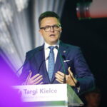 03.09.2024. Kielce. Targi Kielce. Rozpoczęcie targów MSPO. Szymon Hołownia - marszałek sejmu / Fot. Wiktor Taszłow - Radio Kielce