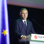 03.09.2024. Kielce. Targi Kielce. Rozpoczęcie targów MSPO. Na zdjęciu: Andrzej Duda - prezydent RP / Fot. Wiktor Taszłow - Radio Kielce