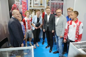 27.09.2024. Targi Kielce. XXXVIII Międzynarodowy Turniej Bokserski im. Feliksa Stamma / Fot. Wiktor Taszłow - Radio Kielce