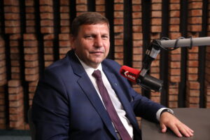 04.09.2024 Rozmowa Dnia. Na zdjęciu: Michał Skotnicki wicewojewoda świętokrzyski / Fot. Wiktor Taszłow - Radio Kielce