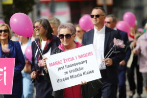 28.09.2024. Kielce. Marsz Życia i Nadziei. / Fot. Wiktor Taszłow - Radio Kielce