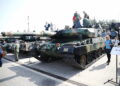 04.09.2024. Kielce. Targi Kielce. Targi MSPO. Czołg Leopard 2PL / Fot. Wiktor Taszłow - Radio Kielce