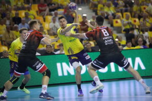 04.09.2024. Kielce. Mecz ORLEN Superligi Industria Kielce - Arged Rebud KPR OSTROVIA Ostrów Wielkopolski / Fot. Wiktor Taszłow - Radio Kielce