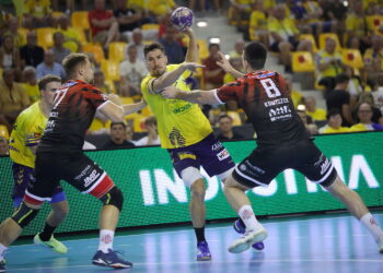 04.09.2024. Kielce. Mecz ORLEN Superligi Industria Kielce - Arged Rebud KPR OSTROVIA Ostrów Wielkopolski / Fot. Wiktor Taszłow - Radio Kielce