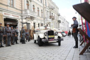 29.09.2024. Kielce. Widowisko Historyczne „Pierwsi w drodze do Niepodległej” / Fot. Wiktor Taszłow - Radio Kielce