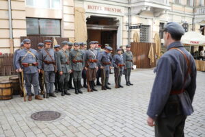 29.09.2024. Kielce. Widowisko Historyczne „Pierwsi w drodze do Niepodległej” / Fot. Wiktor Taszłow - Radio Kielce