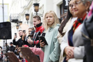 29.09.2024. Kielce. Widowisko Historyczne „Pierwsi w drodze do Niepodległej” / Fot. Wiktor Taszłow - Radio Kielce