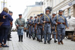 29.09.2024. Kielce. Widowisko Historyczne „Pierwsi w drodze do Niepodległej” / Fot. Wiktor Taszłow - Radio Kielce