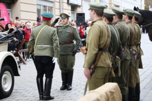 29.09.2024. Kielce. Widowisko Historyczne „Pierwsi w drodze do Niepodległej” / Fot. Wiktor Taszłow - Radio Kielce