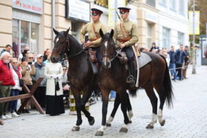 29.09.2024. Kielce. Widowisko Historyczne „Pierwsi w drodze do Niepodległej” / Fot. Wiktor Taszłow - Radio Kielce