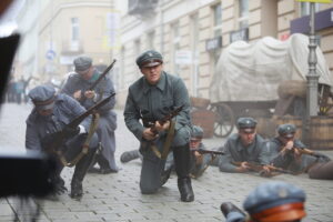 29.09.2024. Kielce. Widowisko Historyczne „Pierwsi w drodze do Niepodległej” / Fot. Wiktor Taszłow - Radio Kielce