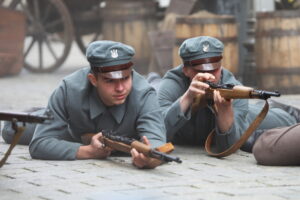 29.09.2024. Kielce. Widowisko Historyczne „Pierwsi w drodze do Niepodległej” / Fot. Wiktor Taszłow - Radio Kielce