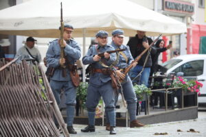 29.09.2024. Kielce. Widowisko Historyczne „Pierwsi w drodze do Niepodległej” / Fot. Wiktor Taszłow - Radio Kielce