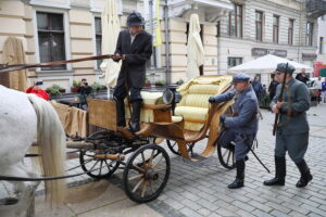 29.09.2024. Kielce. Widowisko Historyczne „Pierwsi w drodze do Niepodległej” / Fot. Wiktor Taszłow - Radio Kielce