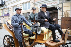 29.09.2024. Kielce. Widowisko Historyczne „Pierwsi w drodze do Niepodległej” / Fot. Wiktor Taszłow - Radio Kielce