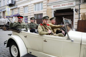 29.09.2024. Kielce. Widowisko Historyczne „Pierwsi w drodze do Niepodległej” / Fot. Wiktor Taszłow - Radio Kielce