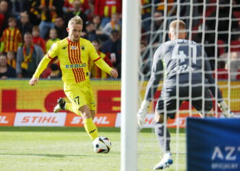 29.09.2024. Kielce. Mecz Korona Kielce - Lech Poznań / Fot. Wiktor Taszłow - Radio Kielce