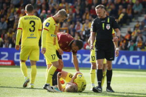 29.09.2024. Kielce. Mecz Korona Kielce - Lech Poznań / Fot. Wiktor Taszłow - Radio Kielce