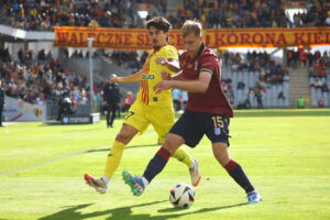 29.09.2024. Kielce. Mecz Korona Kielce - Lech Poznań / Fot. Wiktor Taszłow - Radio Kielce