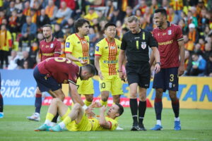 29.09.2024. Kielce. Mecz Korona Kielce - Lech Poznań / Fot. Wiktor Taszłow - Radio Kielce