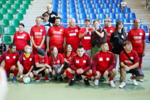 07.09.2024. Kielce. Politechnika Świętokrzyska. 4. kolejka Ekstraklasy Bez Barier i Pierwsza Liga Bez Barier / Fot. Wiktor Taszłow - Radio Kielce