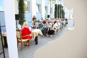 07.09.2024. Kielce. Wojewódzka Biblioteka Publiczna. Narodowe Czytanie / Fot. Wiktor Taszłow - Radio Kielce