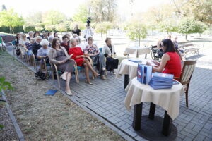 07.09.2024. Kielce. Wojewódzka Biblioteka Publiczna. Narodowe Czytanie / Fot. Wiktor Taszłow - Radio Kielce