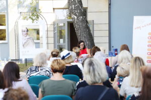 07.09.2024. Kielce. Wojewódzka Biblioteka Publiczna. Narodowe Czytanie / Fot. Wiktor Taszłow - Radio Kielce