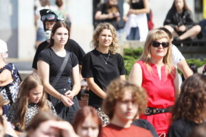 08.09.2024. Kielce. Narodowe Czytanie na Placu Artystów / Fot. Wiktor Taszłow - Radio Kielce