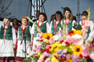 08.09.2024. Skansen w Tokarni. Świętokrzyskie Dożynki Wojewódzkie. / Fot. Wiktor Taszłow - Radio Kielce