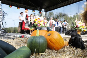 08.09.2024. Skansen w Tokarni. Świętokrzyskie Dożynki Wojewódzkie. / Fot. Wiktor Taszłow - Radio Kielce