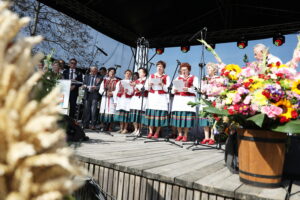 08.09.2024. Skansen w Tokarni. Świętokrzyskie Dożynki Wojewódzkie. / Fot. Wiktor Taszłow - Radio Kielce