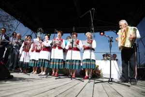 08.09.2024. Skansen w Tokarni. Świętokrzyskie Dożynki Wojewódzkie. / Fot. Wiktor Taszłow - Radio Kielce